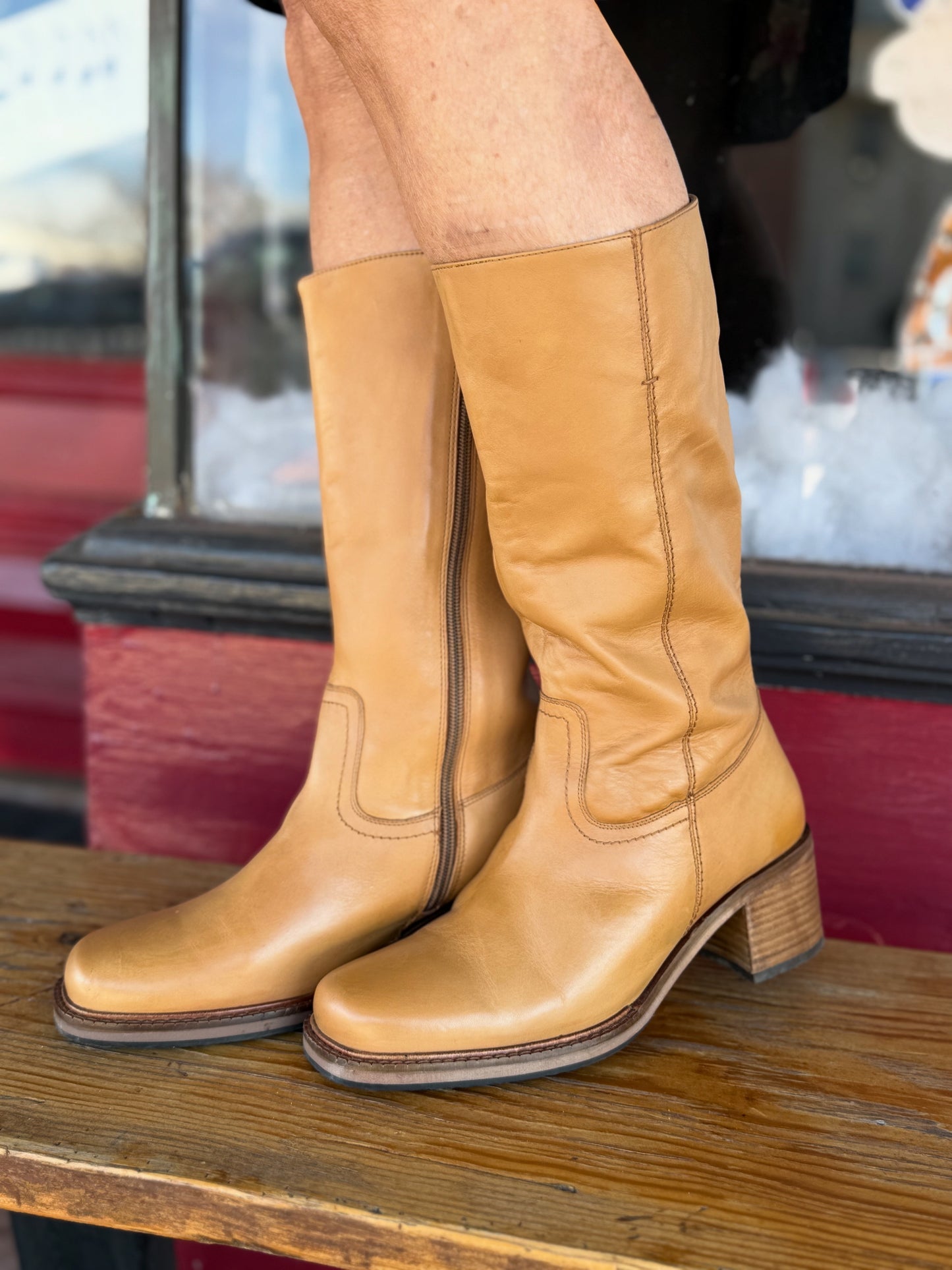 Leather Riding Boot