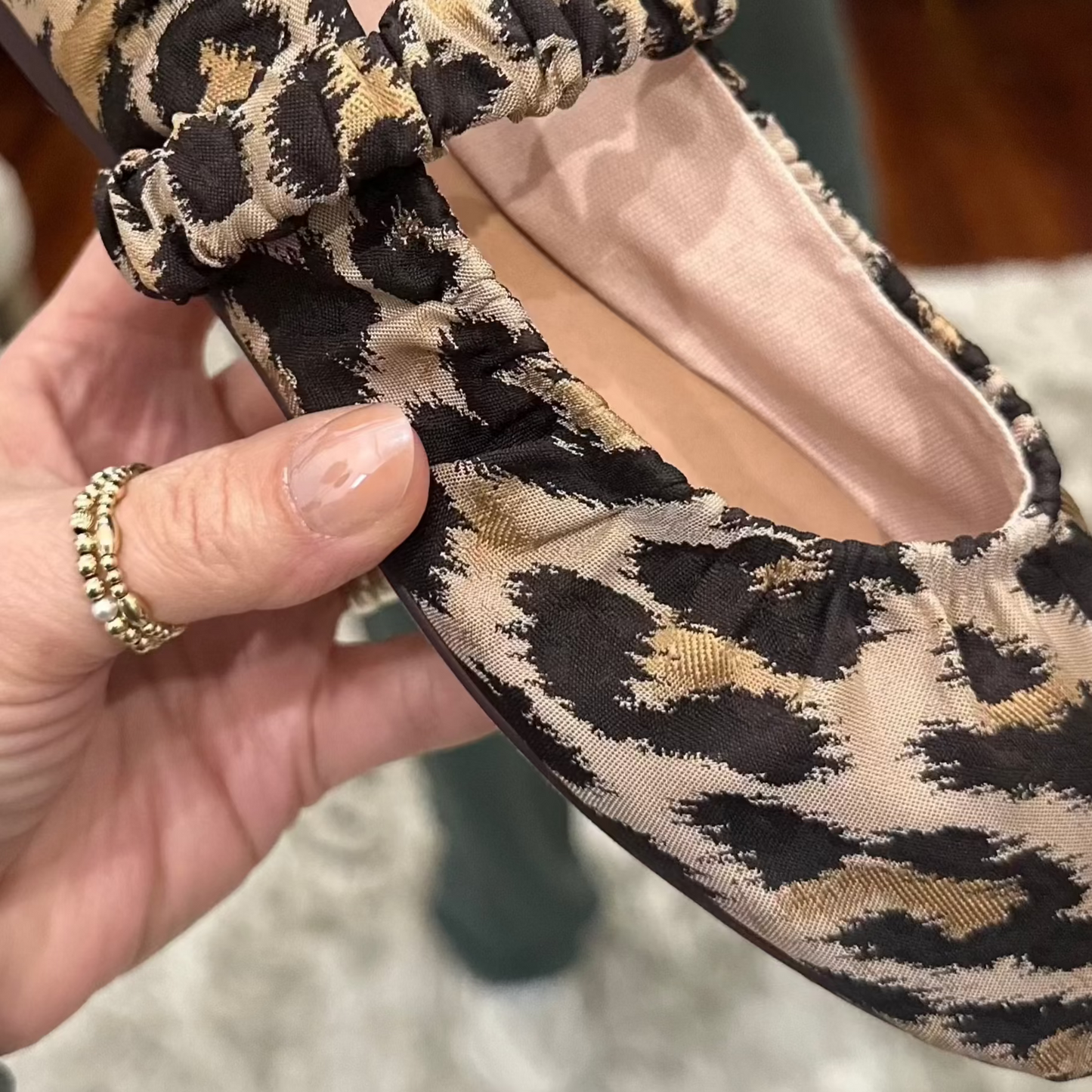 Avery Leopard Ballet Flat