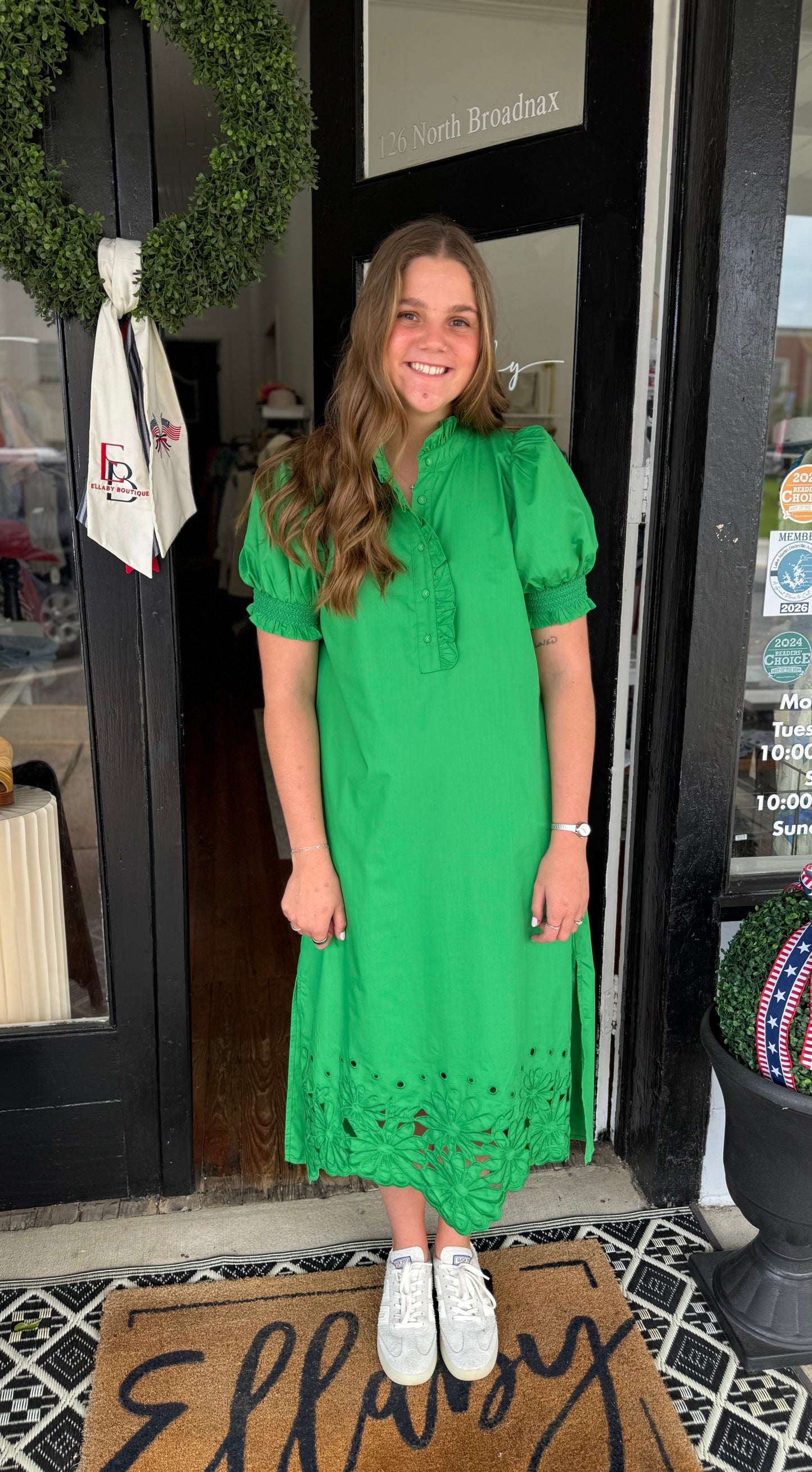 Emerald Manor Dress