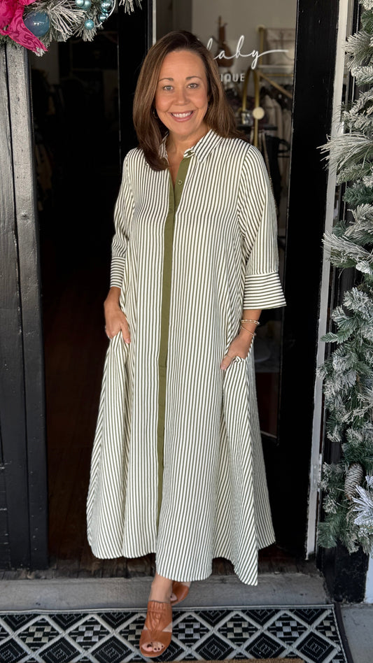 The Olive Branch Dress