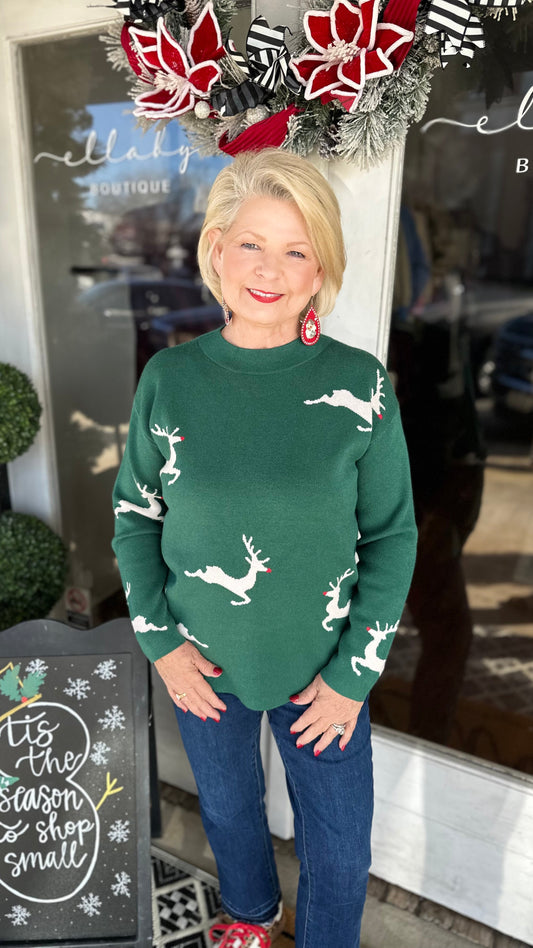 Reindeer Christmas Sweater