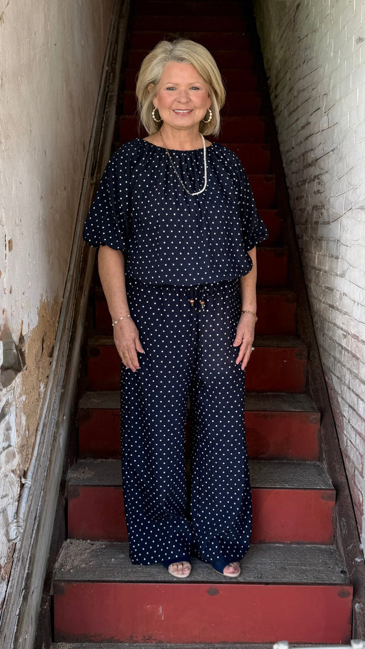 Polka Pant Set