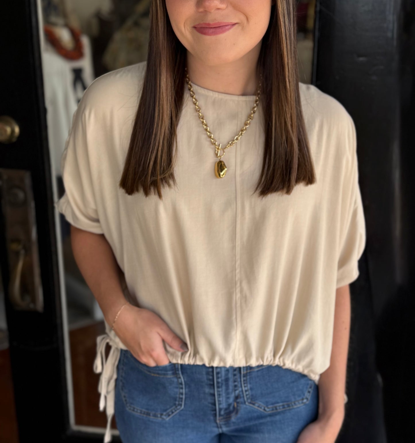 Tie Side Sally Top