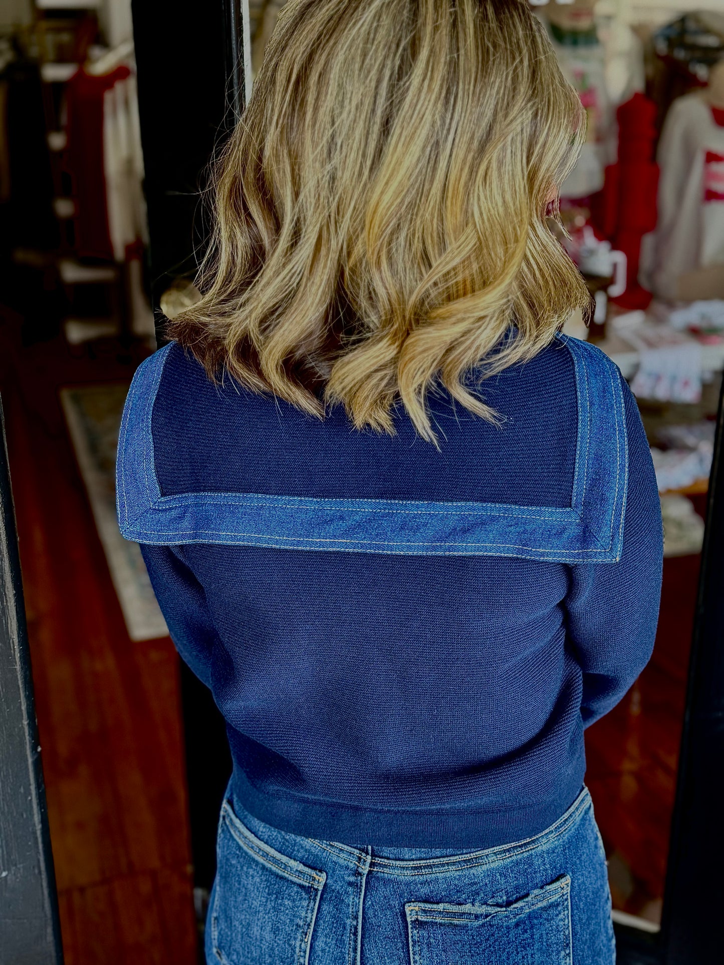 Nautical Charm Cardigan