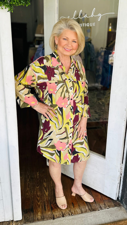 TRIBAL JEANS Dune Dress