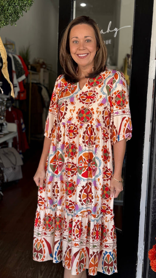 The Sunburst Dress