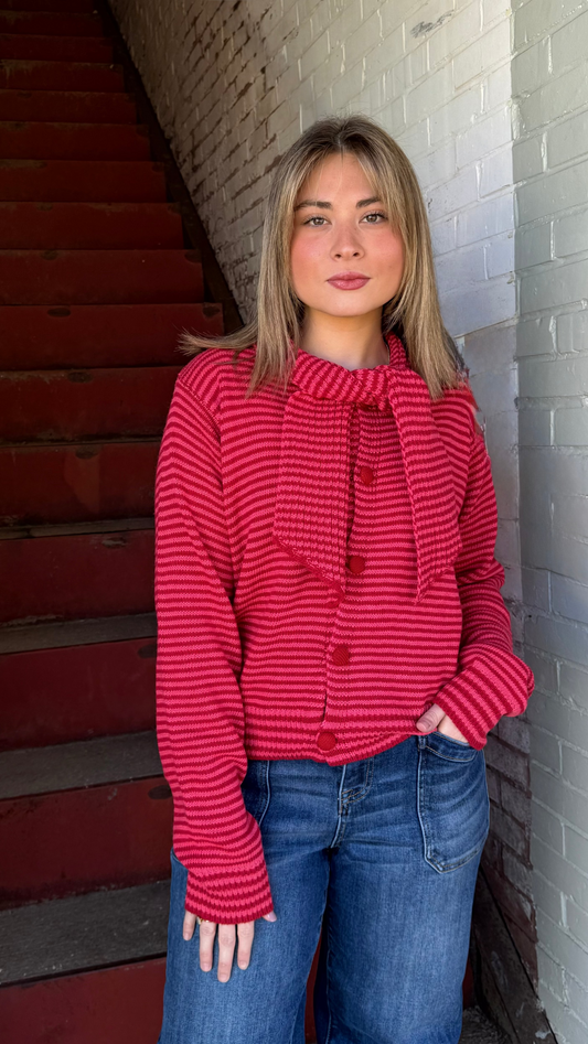 Cranberry Crush Sweater