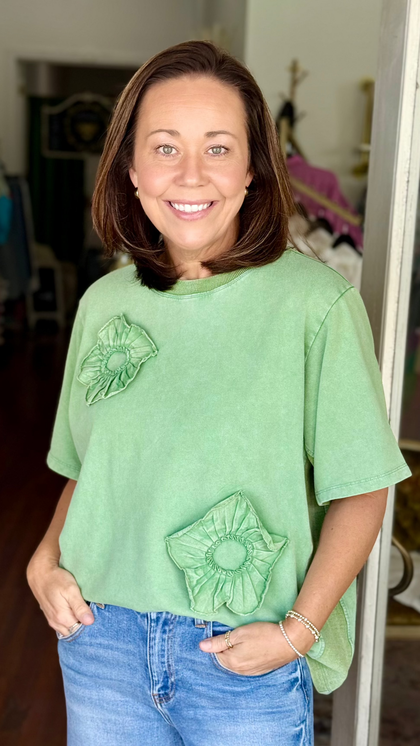 SS Flower Patch Tee