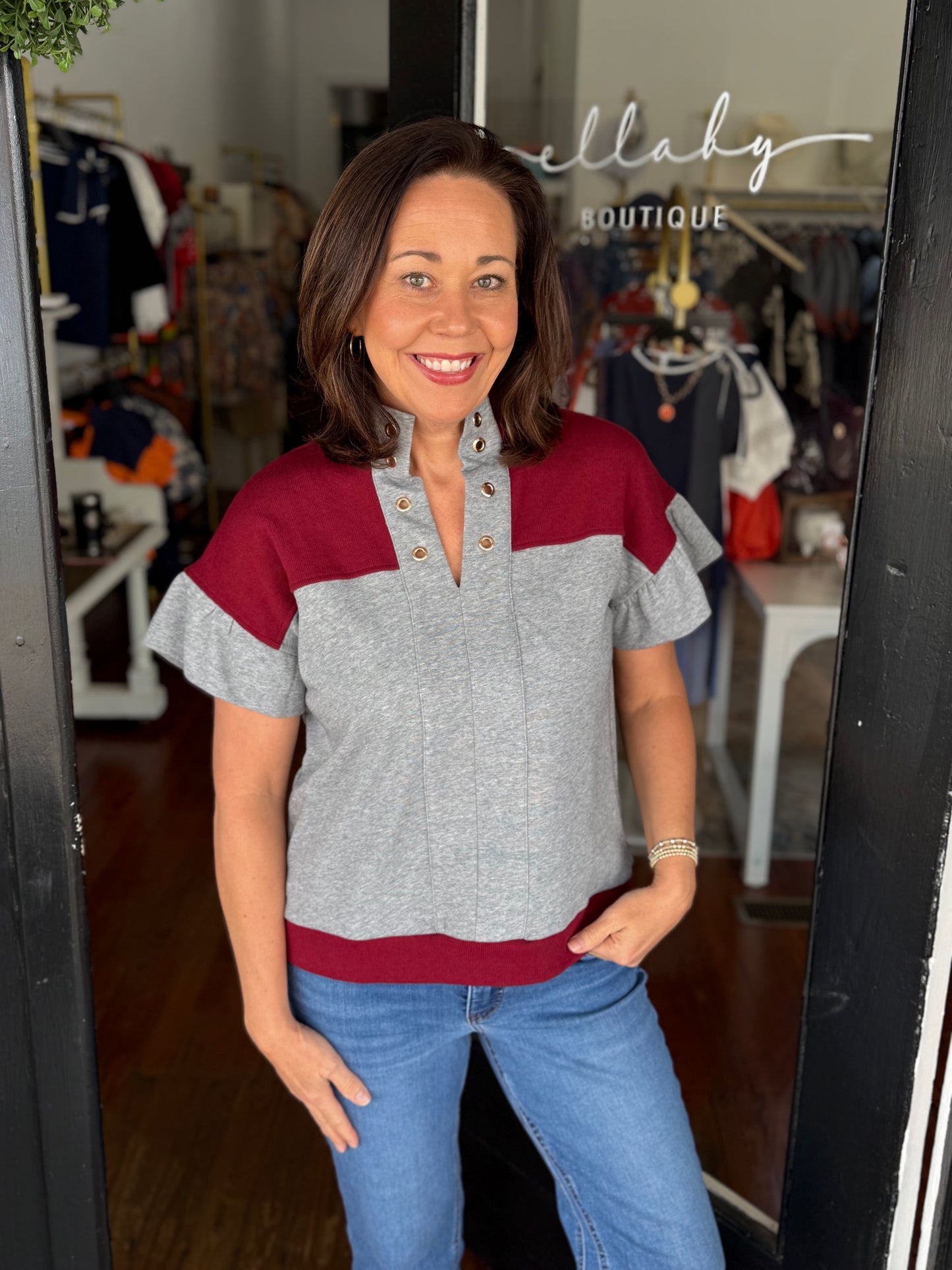 Colorblock Top