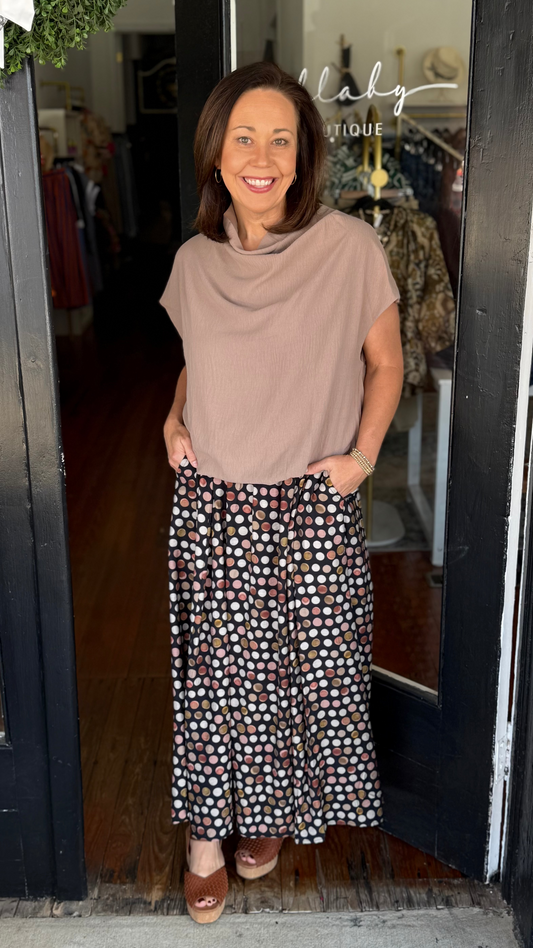 Polka Craze Skirt