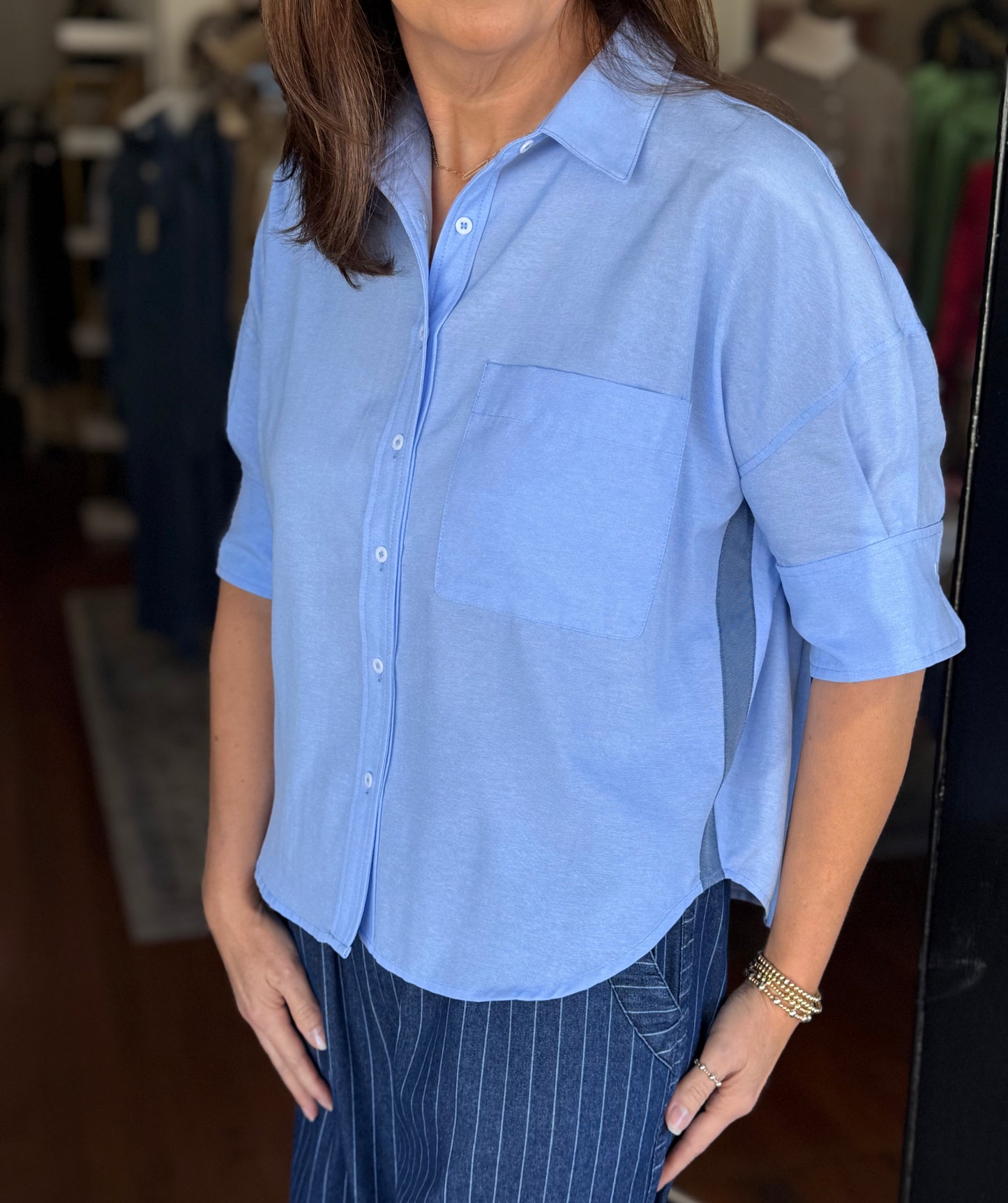 The Easy Day Button-up