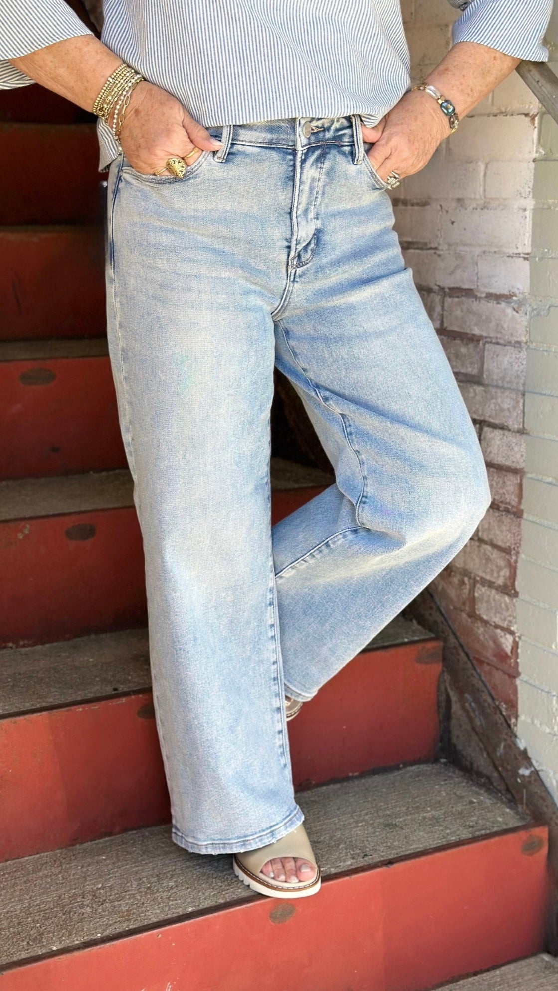 HR Wide Leg Jeans LW