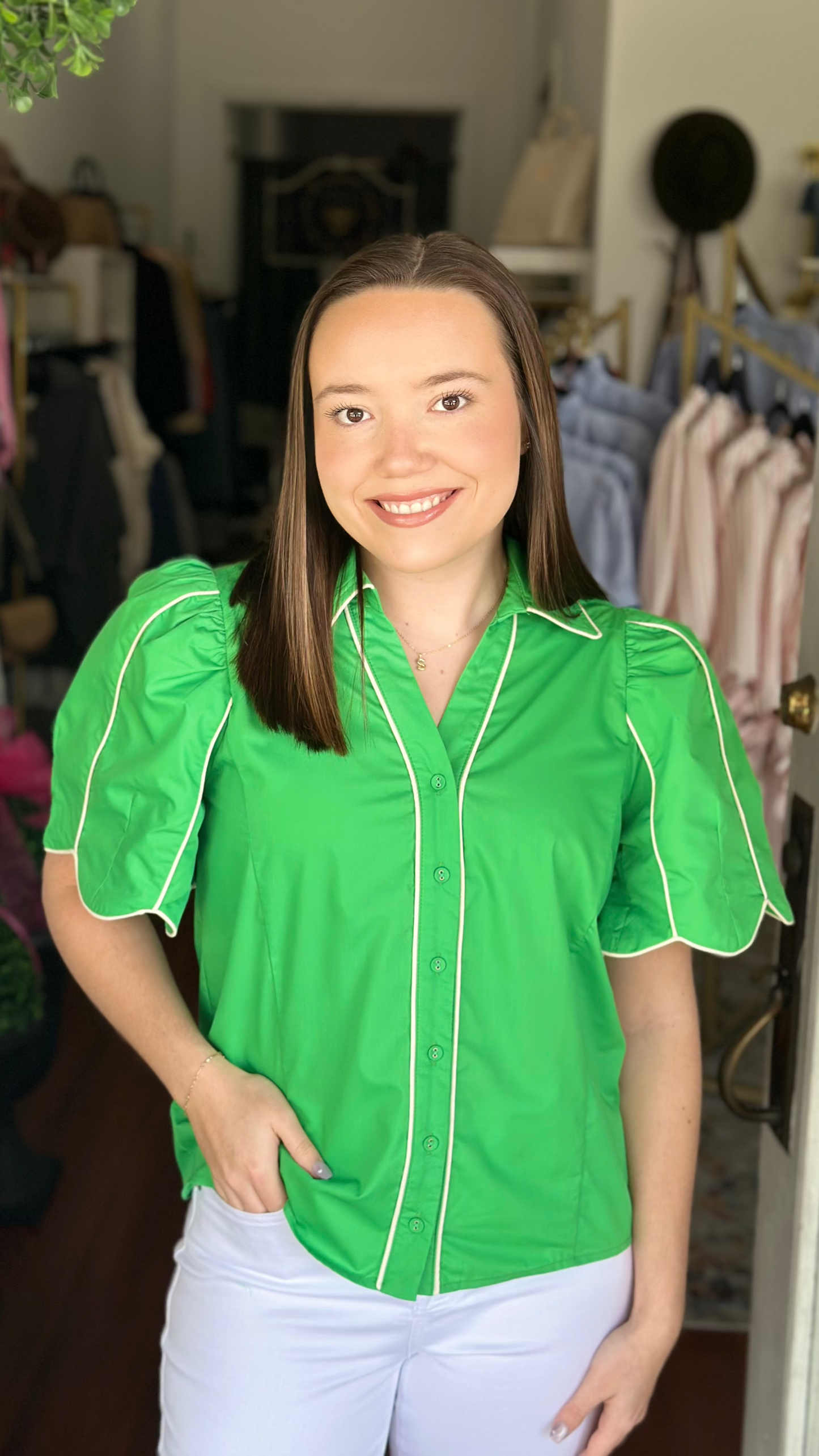 Emerald City Blouse