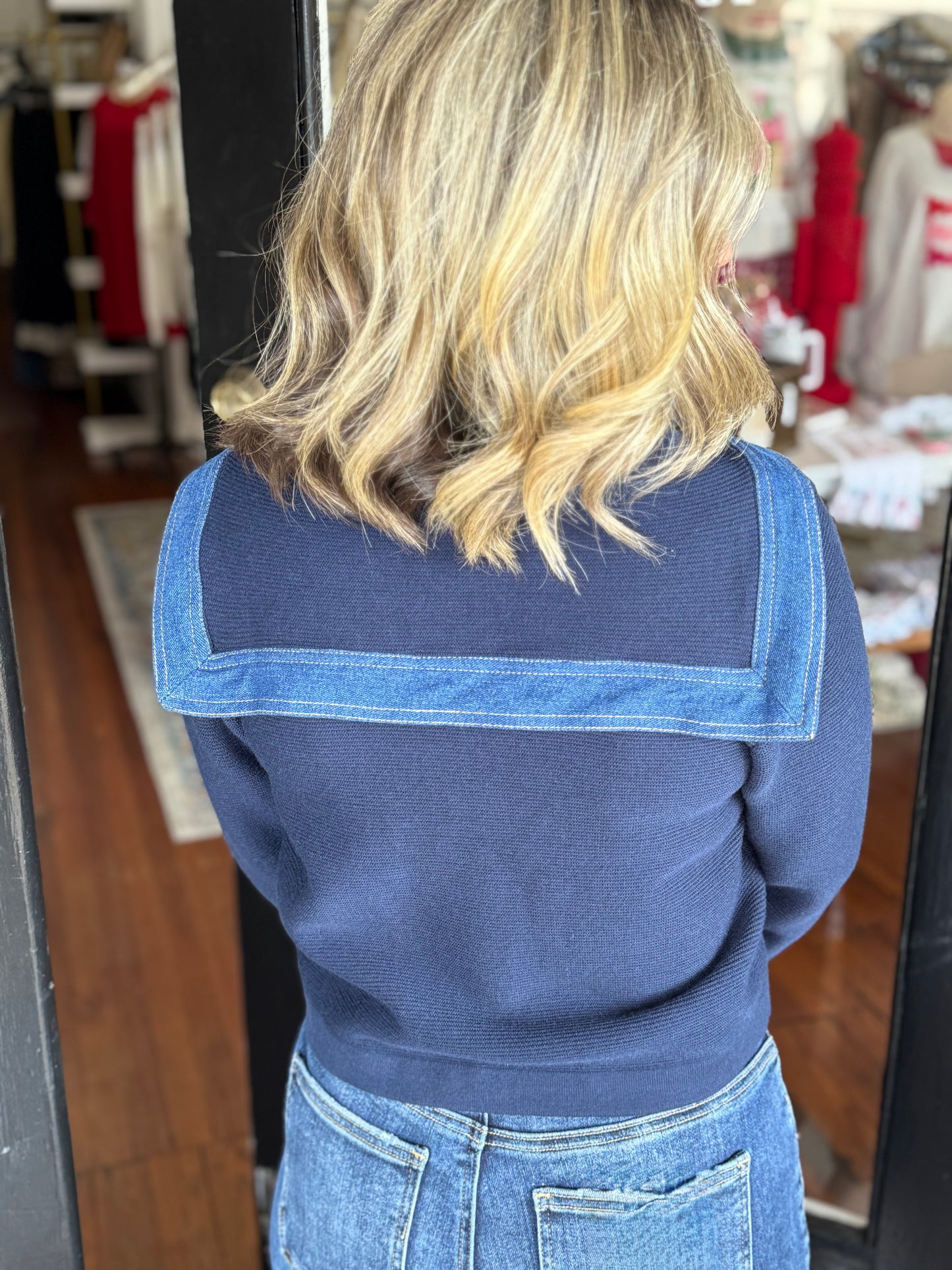 Nautical Charm Cardigan