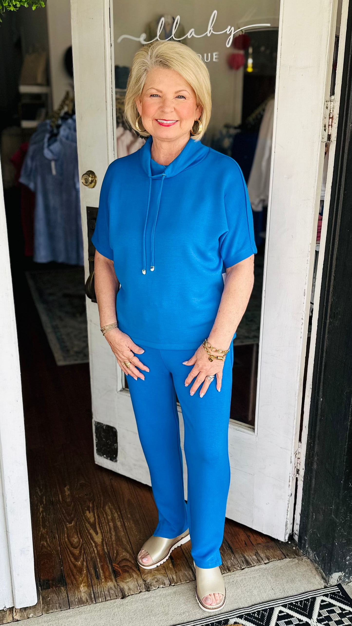 Oceans Blue Top