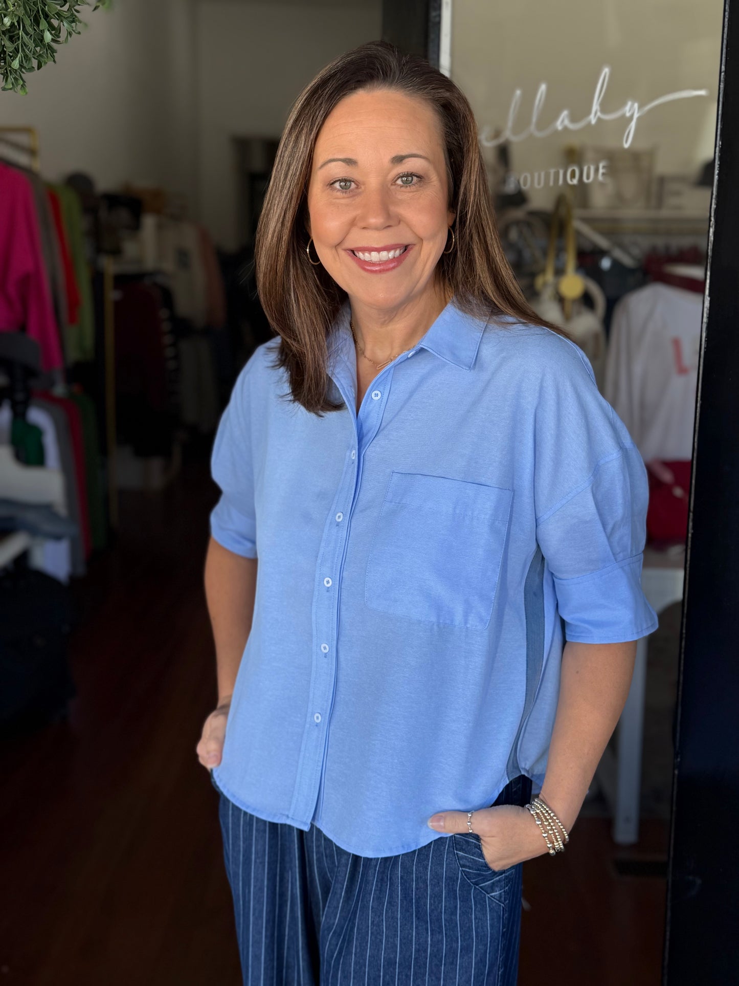 The Easy Day Button-up