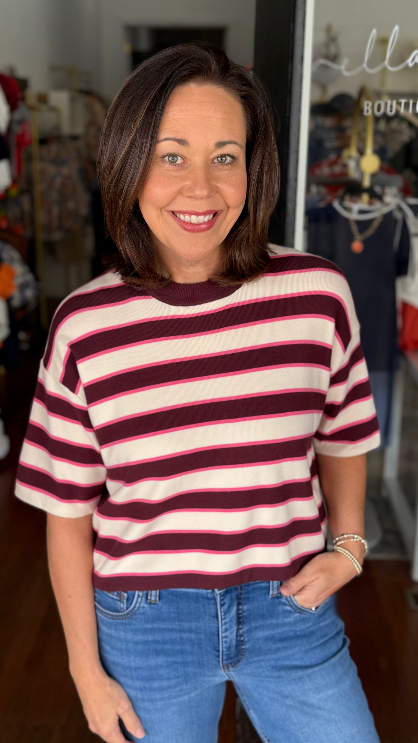 Burgundy Top