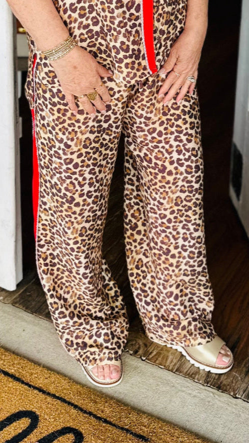Leopard Stripe Pant