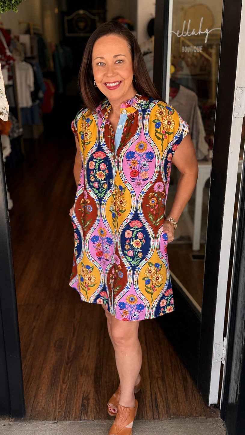 Floral Print Dress
