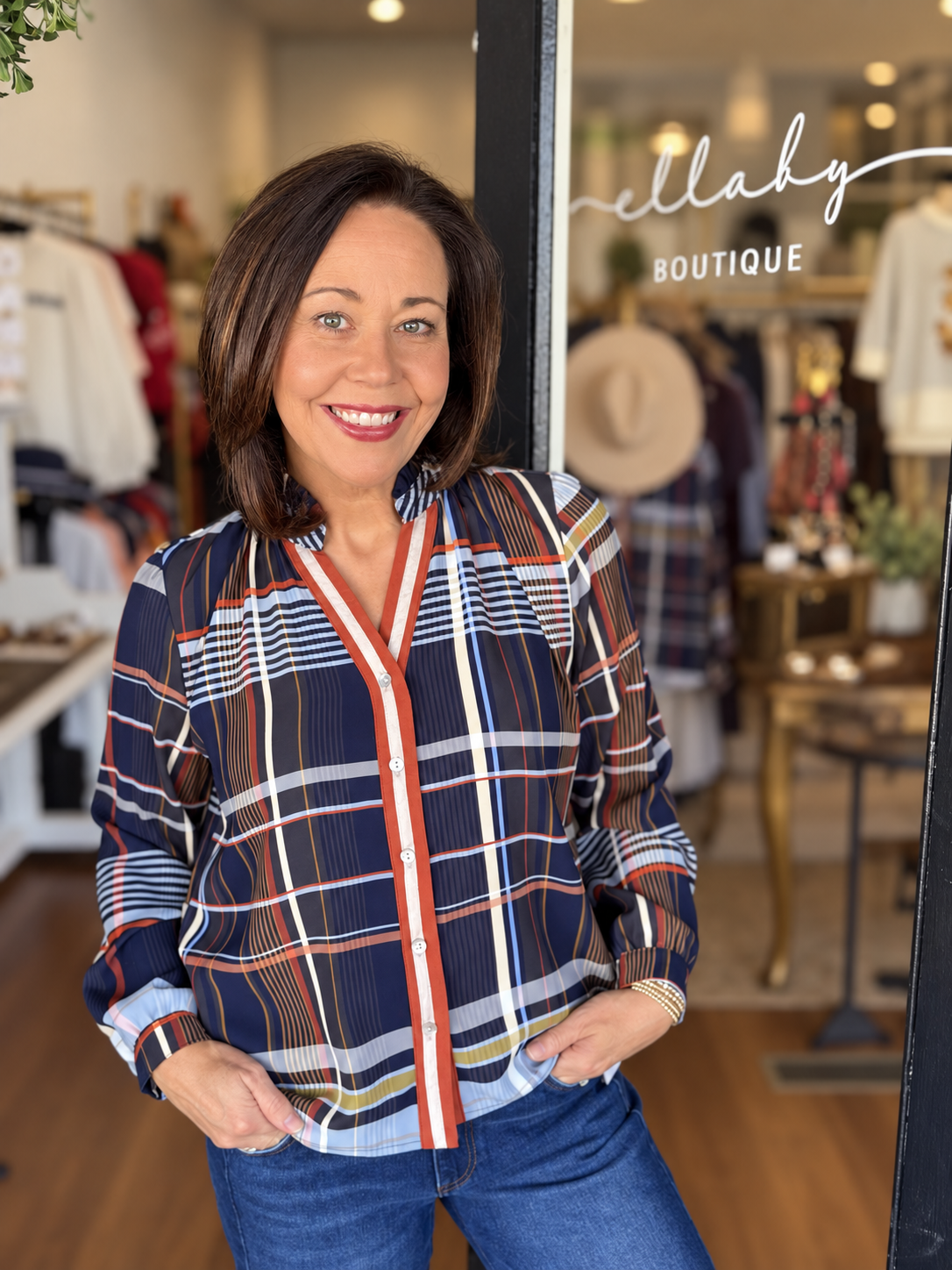 Plaid Button Up
