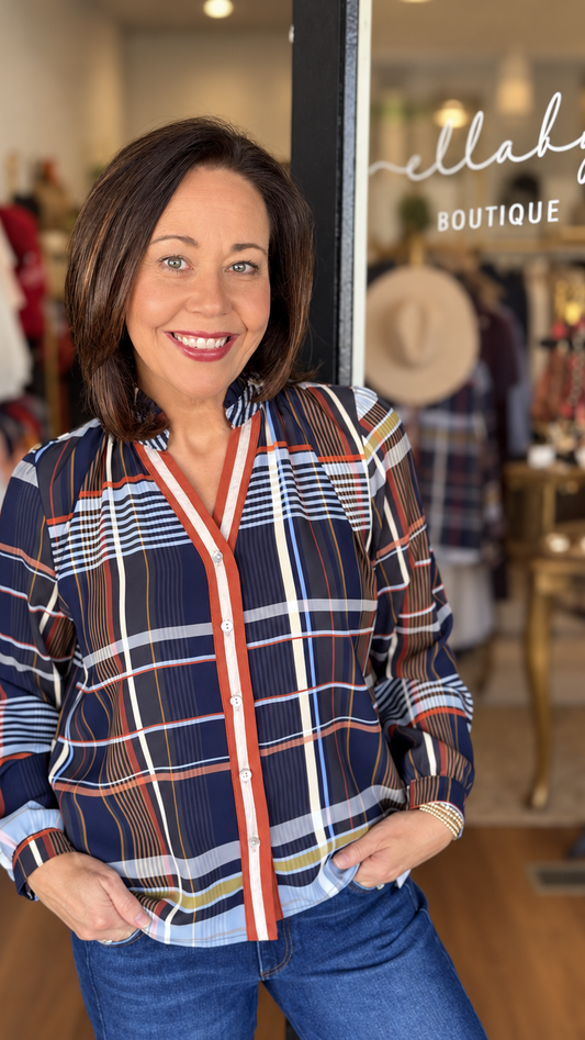 Plaid Button Up