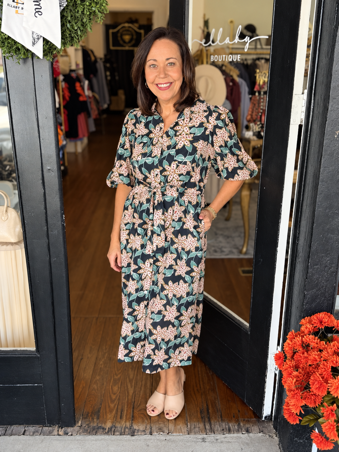 Floral Pattern Dress